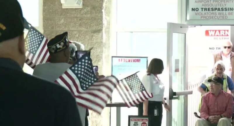 World War II Veteran gets hero's welcome on Hilton Head