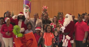 ZayDay Foundation brings toys to Wellstar Children's Hospital of Georgia for Christmas