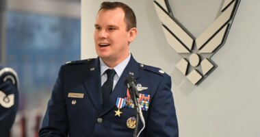 ‘Missiles detonating mere feet away’: Air Force F-16 commander earns rare Silver Star for Middle East mission