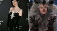 ‘SNL’ star Sarah Sherman dresses up as the viral drunk raccoon in chaotic ‘Weekend Update’