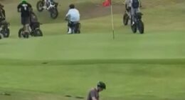 A gang of teenagers on e-bikes have been captured hooning down streets and even a golf club on Sydney's northern beaches, sparking fears it's only a matter of time before there's another fatality.