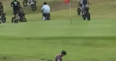 A gang of teenagers on e-bikes have been captured hooning down streets and even a golf club on Sydney's northern beaches, sparking fears it's only a matter of time before there's another fatality.