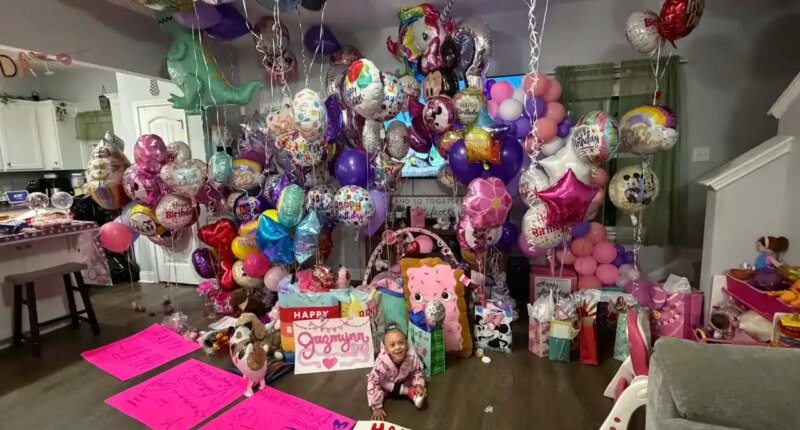 'If love could heal her, she’d already be running': Community surprises local girl with birthday parade