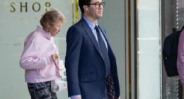 NEWS: David Charles Massa, (blue suit) accused of raping another man inside a nightclub on Oxford Street, departs Downing Centre courts.  January 2026, Photo: Wolter Peeters, The Sydney Morning Herald.