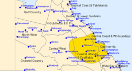 A severe weather warning is in place for the Whitsundays region.