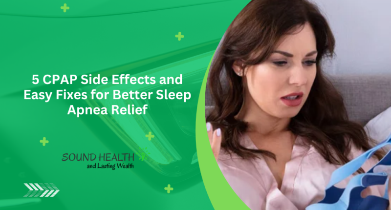 5 CPAP Side Effects and Easy Fixes for Better Sleep Apnea Relief