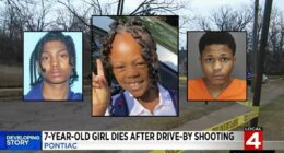 7-year-old girl shot in the head while her mom drove her and her sister, cousins home from school