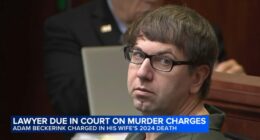 Adam Beckerink, Chicago attorney charged with murdering wife Caitlin Tracey in South Loop high-rise ordered detained pending trial