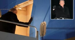 Air Force One forced to turn around shortly after Trump takes off for Davos