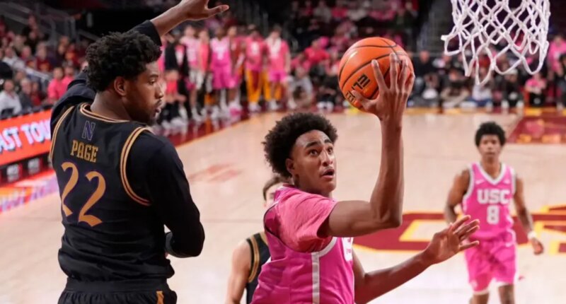 Alijah Arenas makes long-awaited USC college debut