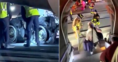 All 8 tires burst in harrowing Atlanta landing failure involving passenger jet