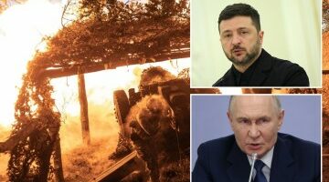 Another massive secret Ukraine drone blitz pummels Putin as 15 aircraft are struck THOUSANDS of miles deep inside Russia