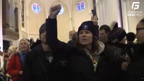 Anti-ICE agitator defends invading church, claims 'it's what needed to be done'