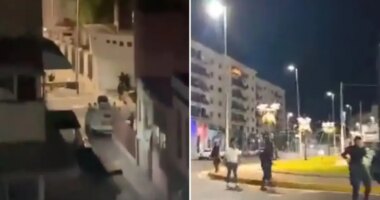 Anxious Venezuelan security forces open fire on drones flying near presidential palace