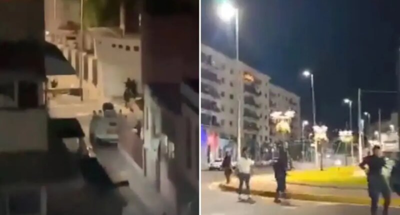 Anxious Venezuelan security forces open fire on drones flying near presidential palace