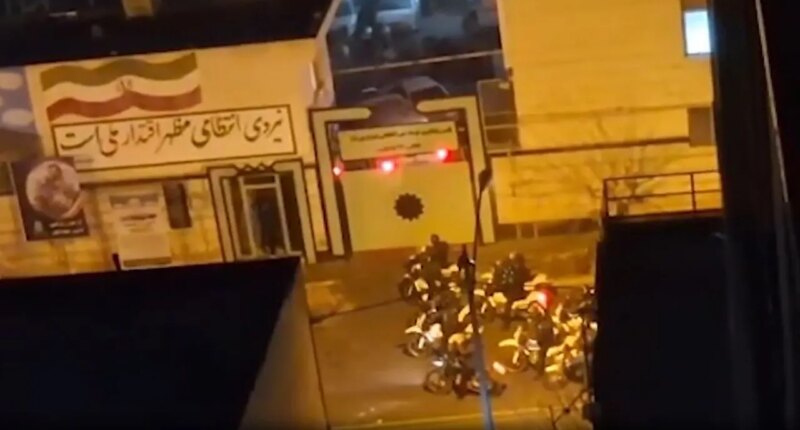 Armed Iranian protesters battle police in Tehran streets as Trump warns of forceful US response