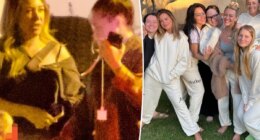 Ashley Tisale and Haylie Duff put on united front for family outing amid toxic mom group drama