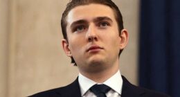 Barron Trump called the police when he witnessed a woman being allegedly assaulted on a video call.