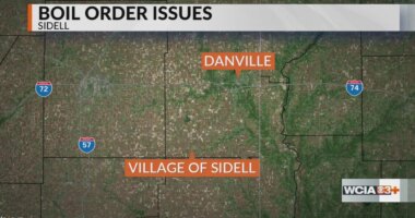 Boil order issued in Sidell following water main break