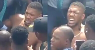 British Envoy, Ogun and Lagos Governors Visit Anthony Joshua After Fatal Lagos–Ibadan Crash