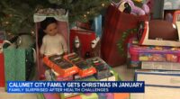 Calumet City news: South suburban family in need receives special Christmas surprise in January