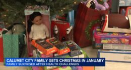 Calumet City news: South suburban family in need receives special Christmas surprise in January