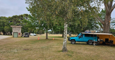 Forth Recreation Ground campsite in Tasmania