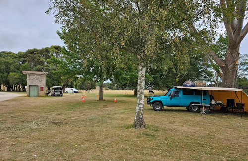 Forth Recreation Ground campsite in Tasmania