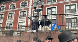 Car Repeatedly Slams into Chabad World Headquarters in Brooklyn