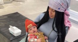 Cardi B SAYS VIRAL PHOTO ISN’T OF NEWBORN SON: ‘I’LL SHOW YALL TOUCHDOWN SOON’