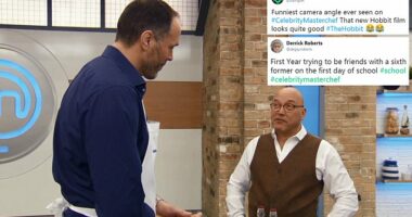 Celebrity Masterchef fans left in hysterics over THIS hilarious shot