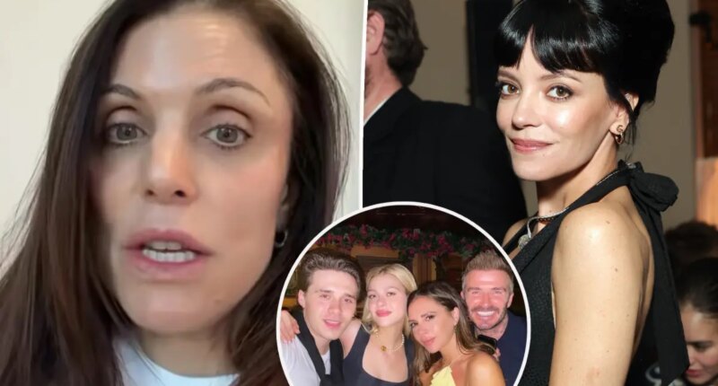 Celebs pick sides in the Beckham family feud: Bethenny Frankel, Lily Allen and more