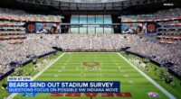 Chicago Bears stadium news: Survey asks season ticket holders whether they'd support move to northwest Indiana