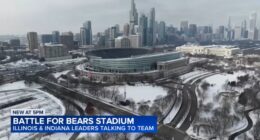 Chicago Bears stadium search: Indiana state lawmakers advance Northwest Indiana Stadium Authority to lure NFL team