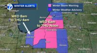 Chicago-area weather forecast: Several inches of snow expected for NW Indiana Wednesday, Thursday in La Porte, County Indiana
