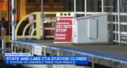 Chicago traffic: Downtown CTA State and Lake station closes for 3 years Monday; commuters brace for issues