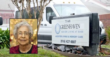 'Cold to the touch': 100-year-old woman froze to death after 'wandering' outside of nursing home through unmanned exit door that 'automatically locked' behind her, lawsuit says