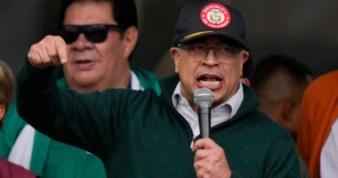 Colombian President Petro threatens military response after Trump warns Colombia may be next target