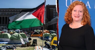Columbia University anti-Israel group slams new president as 'fascist' over previous encampment bust-up