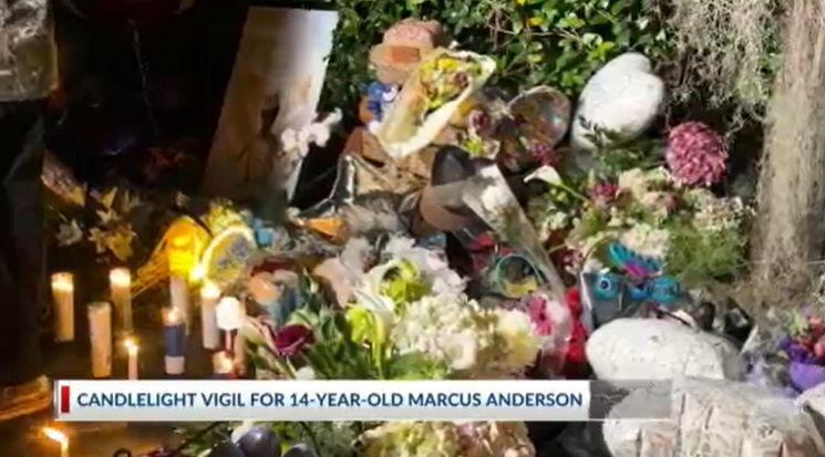 Community holds candlelight vigil for 14-year-old hit and run victim