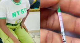 Corps member cries out after finding out she