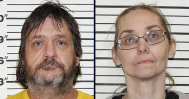 Couple locked kids in 'chicken pen,' forced them to 'eat caulking' and 'fight one another' while trading their guardianship for a cellphone plan: Cops