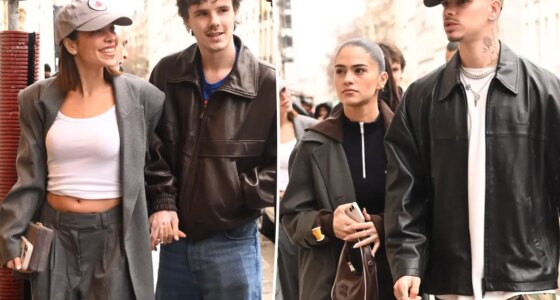 Cruz and Romeo Beckham go on double date as Brooklyn says he never wants reconciliation