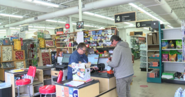 Customer crosses state lines to hardware stores in search of road salt