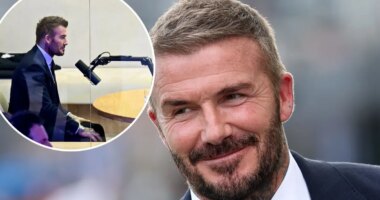 David Beckham Avoids Question About Son Brooklyn's Explosive Statement
