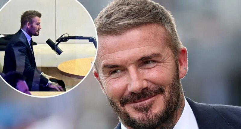 David Beckham Avoids Question About Son Brooklyn's Explosive Statement