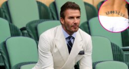 David Beckham's 'Tramp Stamp' Tattoo of Son Brooklyn's Name Resurfaces