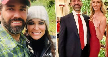 Donald Trump Jr.’s ex Kimberly Guilfoyle reacts to his engagement to Bettina Anderson