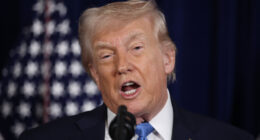 Donald Trump's Gnarly Bald Spot Can't Distract From His Dirty Cowboy Makeup