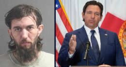 'Don't worry, you will die, pig': Man who vowed to kill Florida Gov. Ron DeSantis made himself very easy to find, cops say